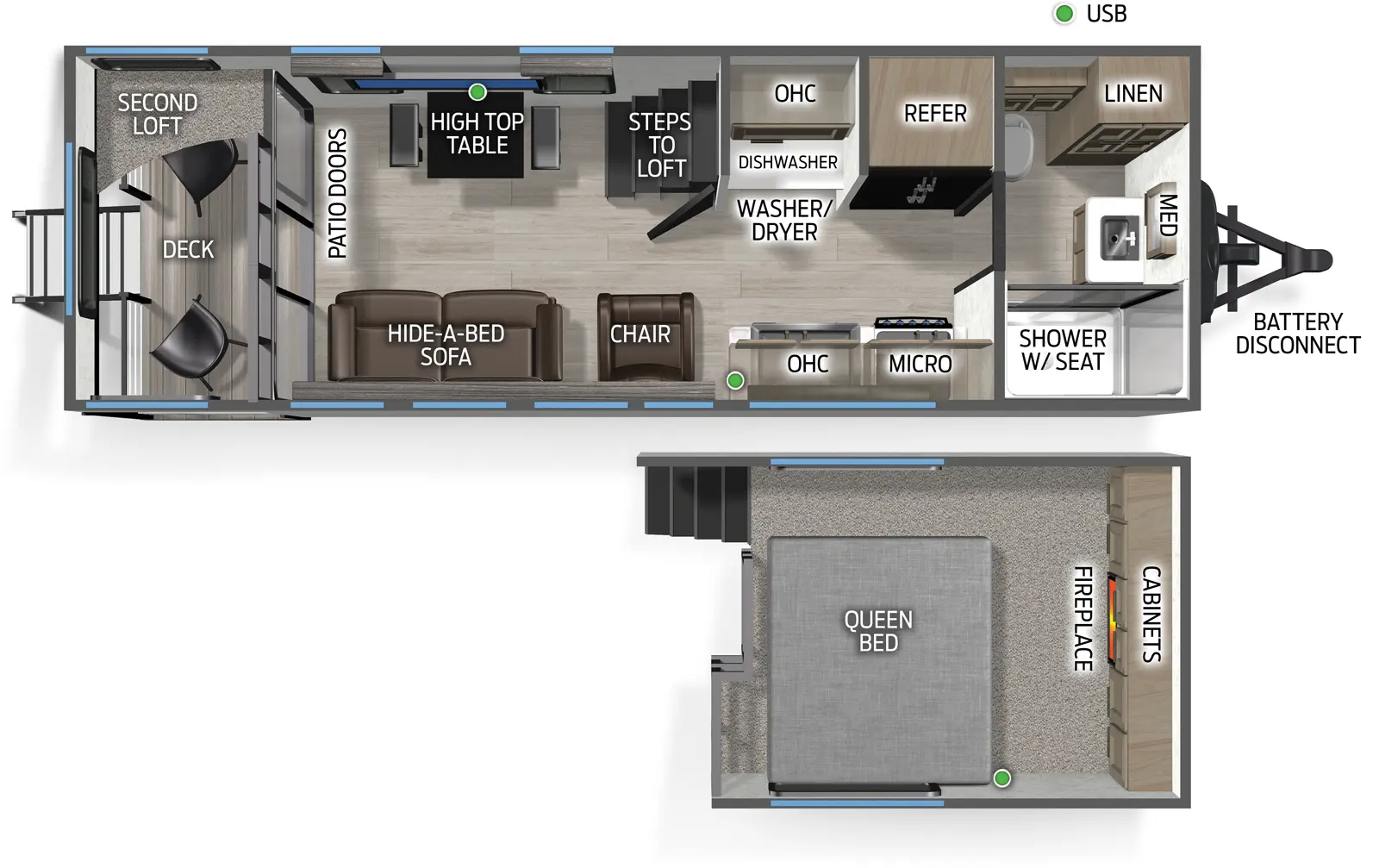 Cherokee Black Label 16MLBL Floorplan